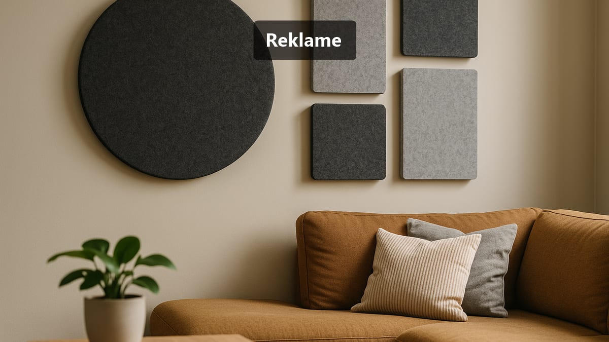 Flotte akustikløsninger til boligen: Når lyd og design går hånd i hånd
